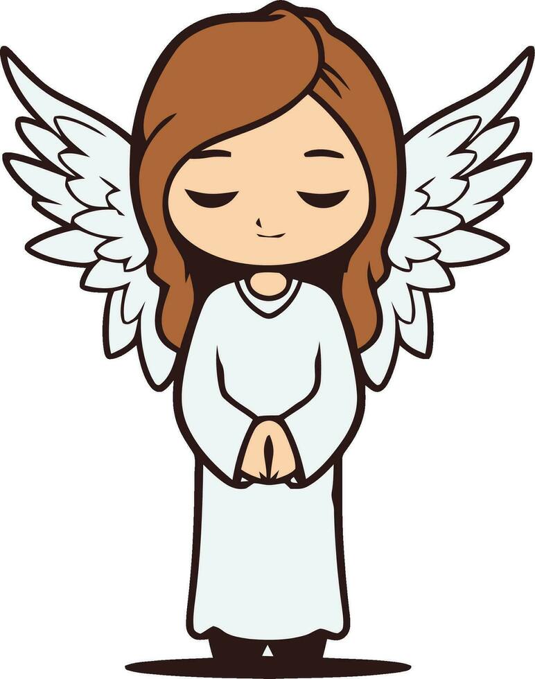 cute angel vector illustration