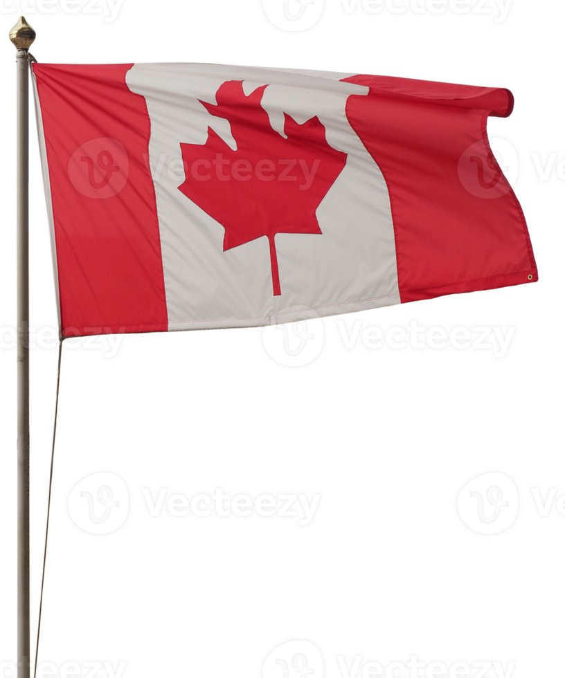 kanadisch Flagge von Kanada transparent png