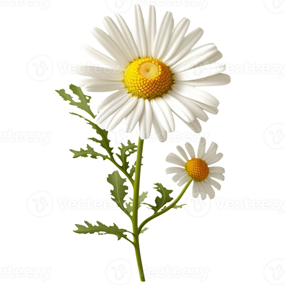 AI Generated 3D Daisy png