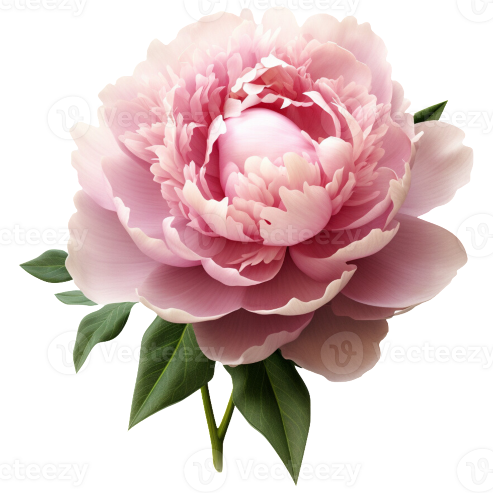 3D Peony aesthetic png