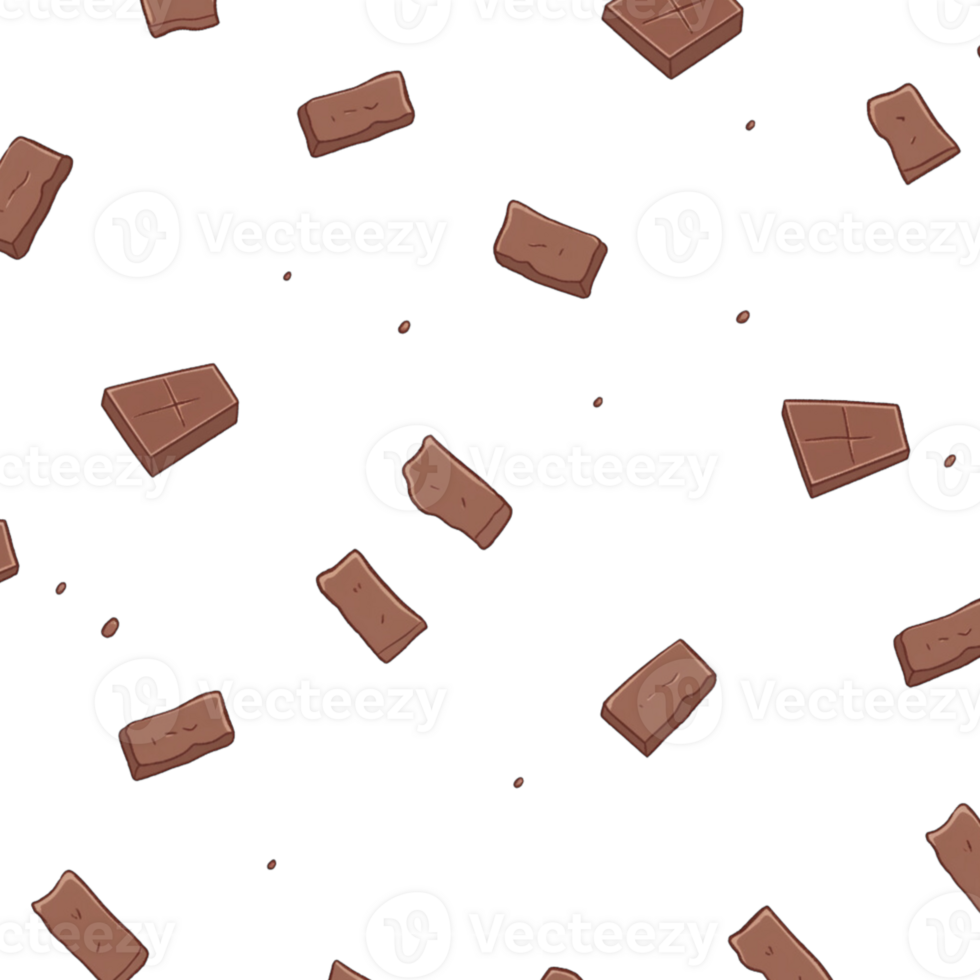 AI Generated Chocolate Bar png