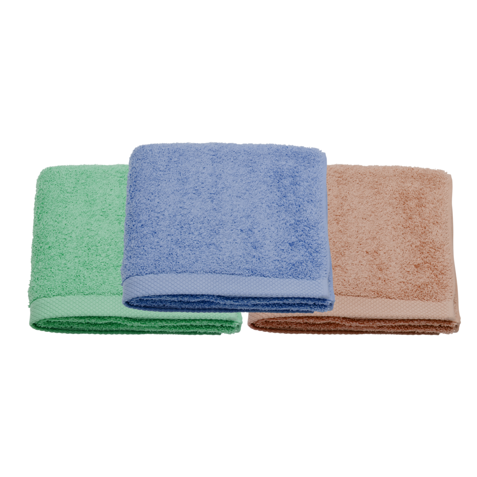 towel without pattern cut out isolated transparent background png