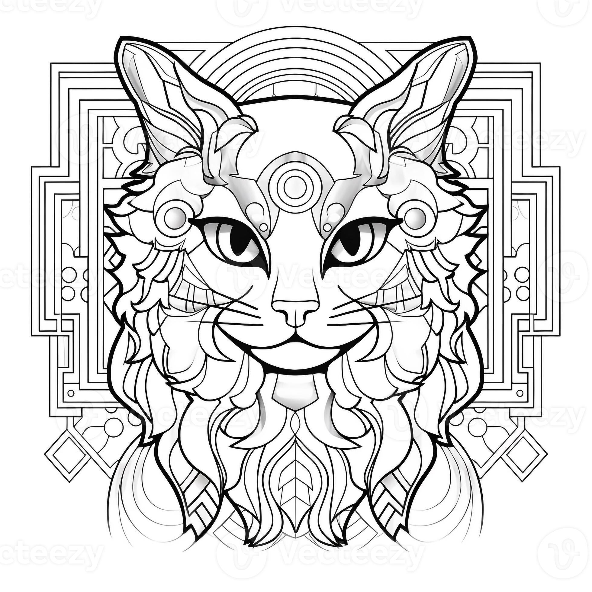 stained-glass-cat-coloring-pages-26853048-stock-photo-at-vecteezy