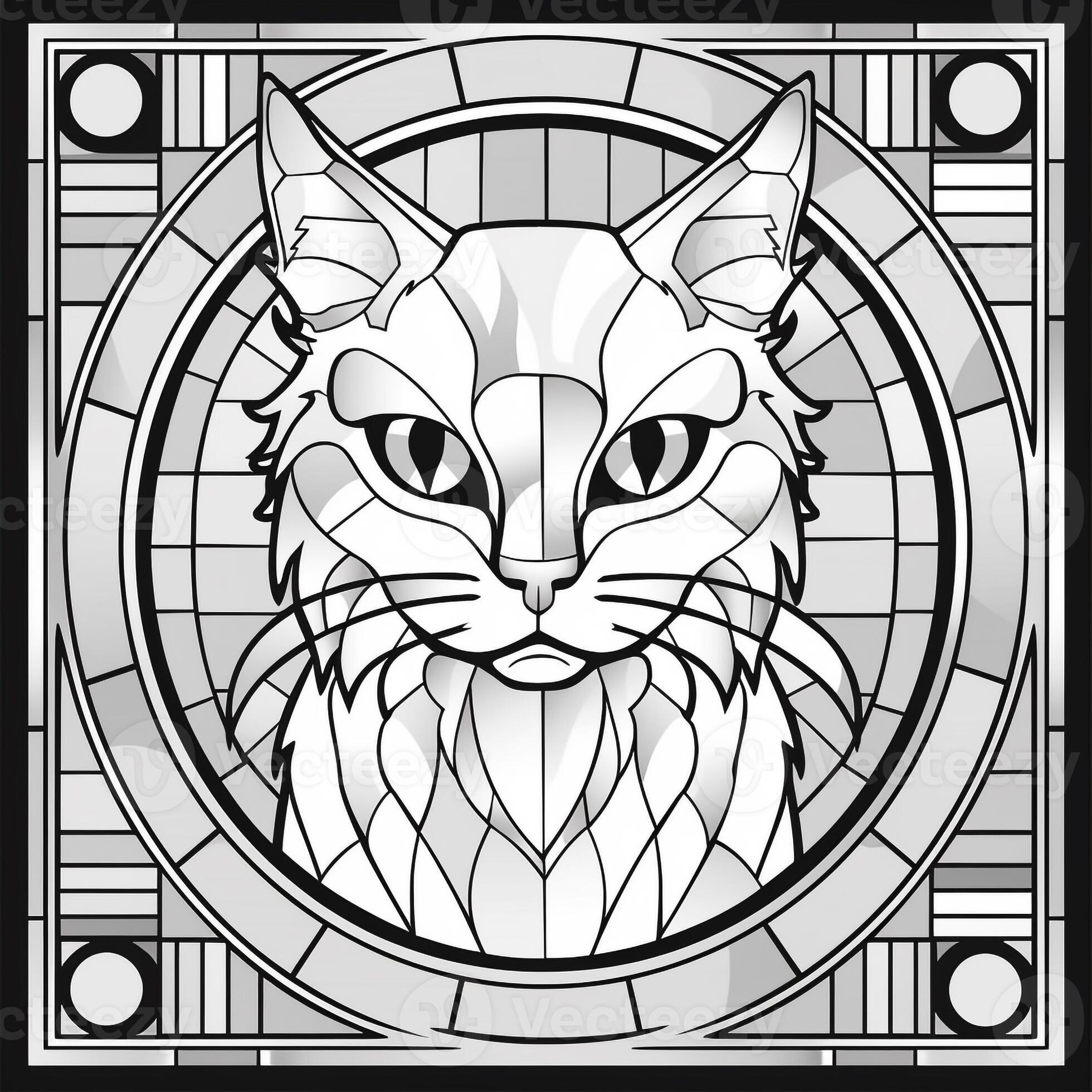 stained-glass-cat-coloring-pages-26853093-stock-photo-at-vecteezy