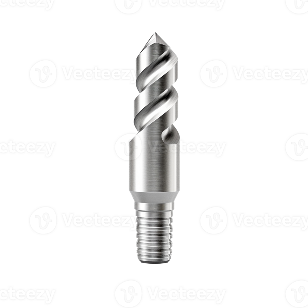 Step drill isolated on transparent background, created with generative AI png