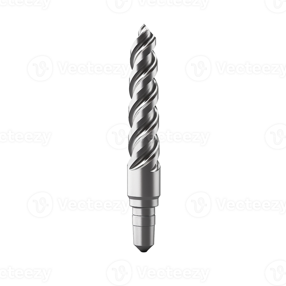 Step drill isolated on transparent background, created with generative AI png