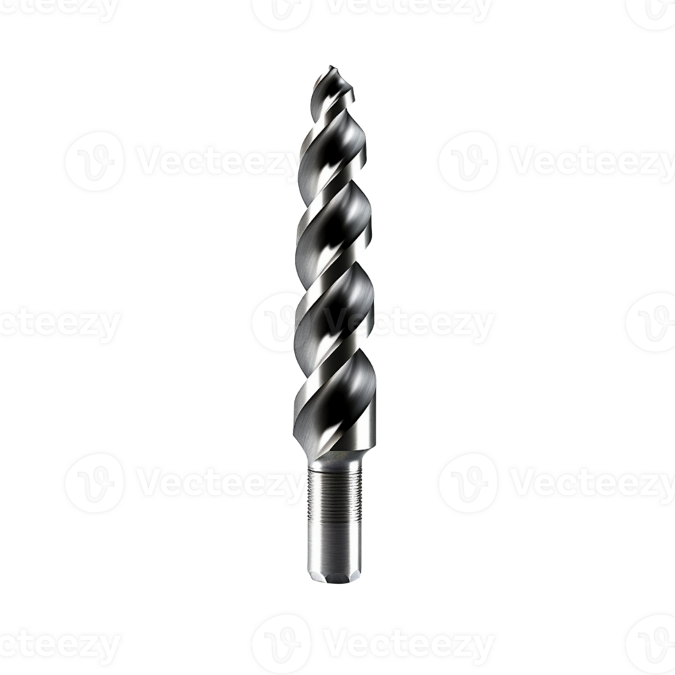 Step drill isolated on transparent background, created with generative AI png