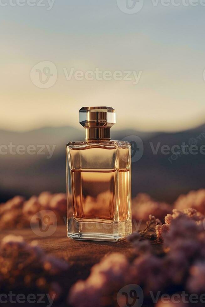 perfume botella, creado con generativo ai foto