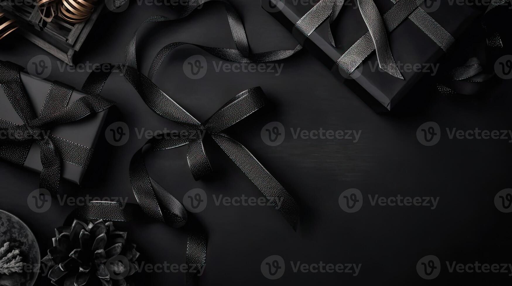 Background banner design for Black Friday, AI Generative photo