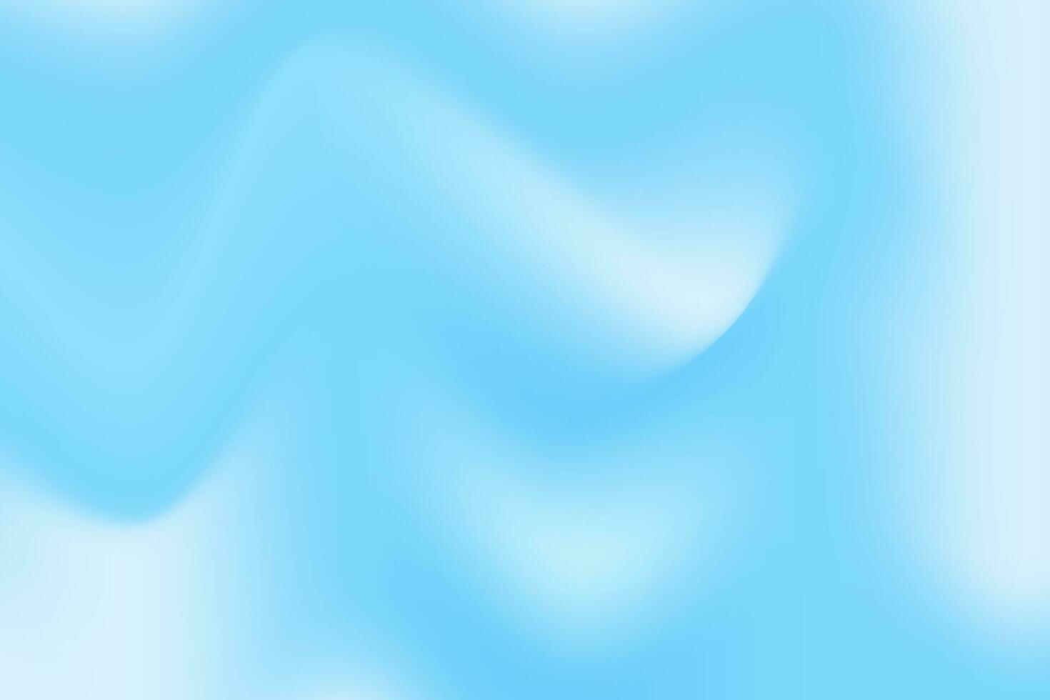 Blue Pastel Fluid Background. Soft abstract blue wave banner. Editable Vector Illustration. EPS 10.