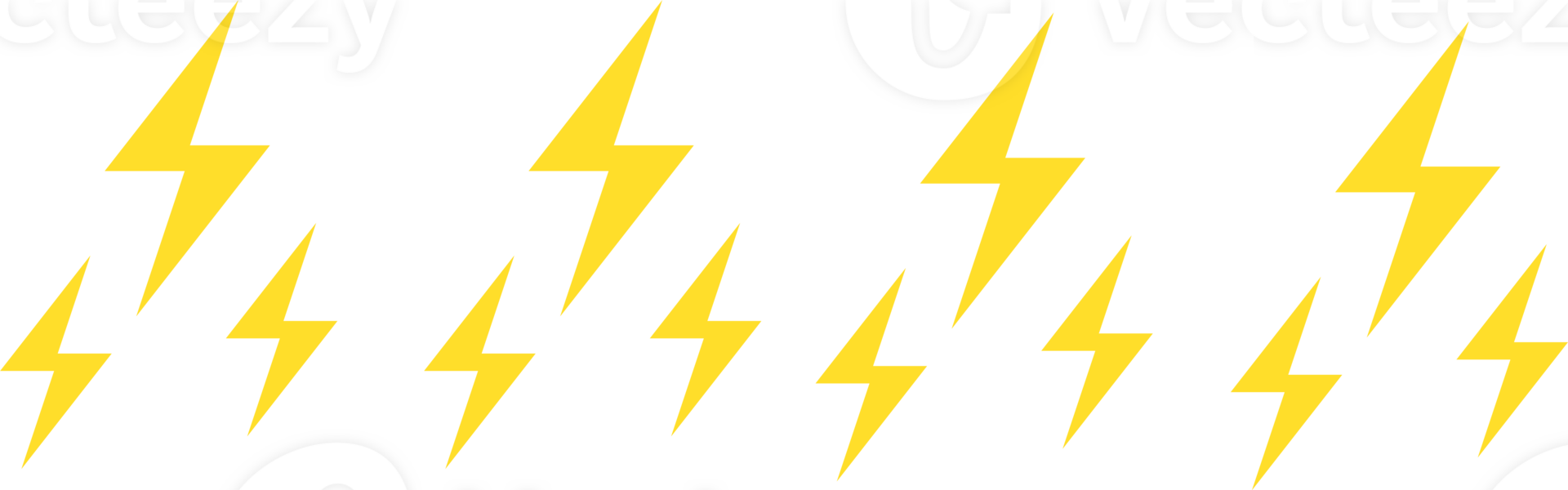 Thunder Weather icon pattern  design elements illustration png