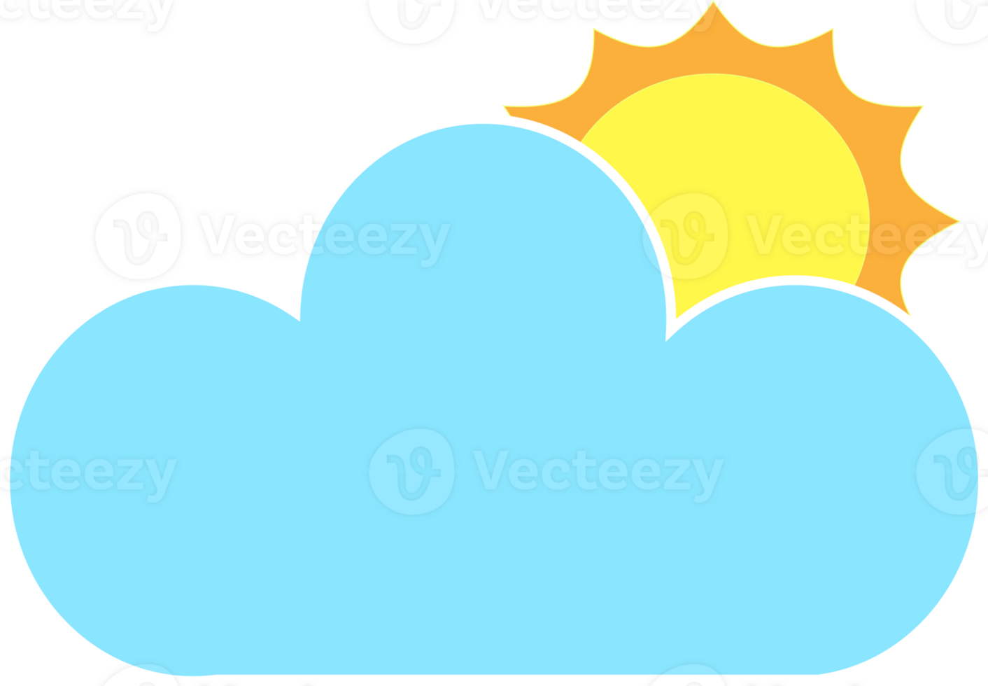 sun weather icon illustration png