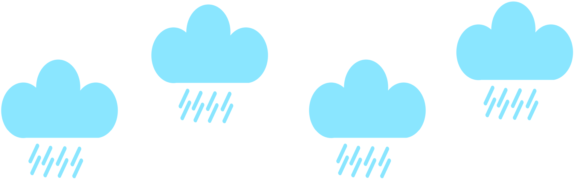 Rain Weather icon pattern design elements illustration 26857539 PNG