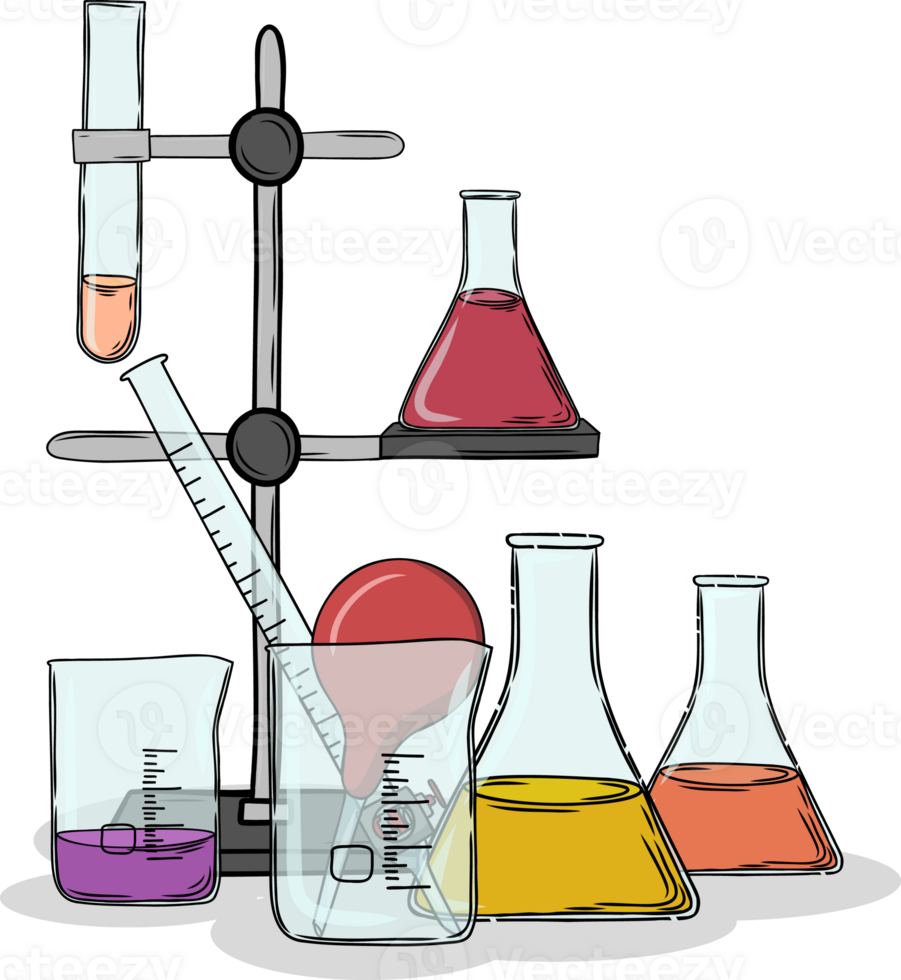 chemisch Labor Wissenschaft und Technologie. Wissenschaft, Ausbildung, Chemie, Experiment png