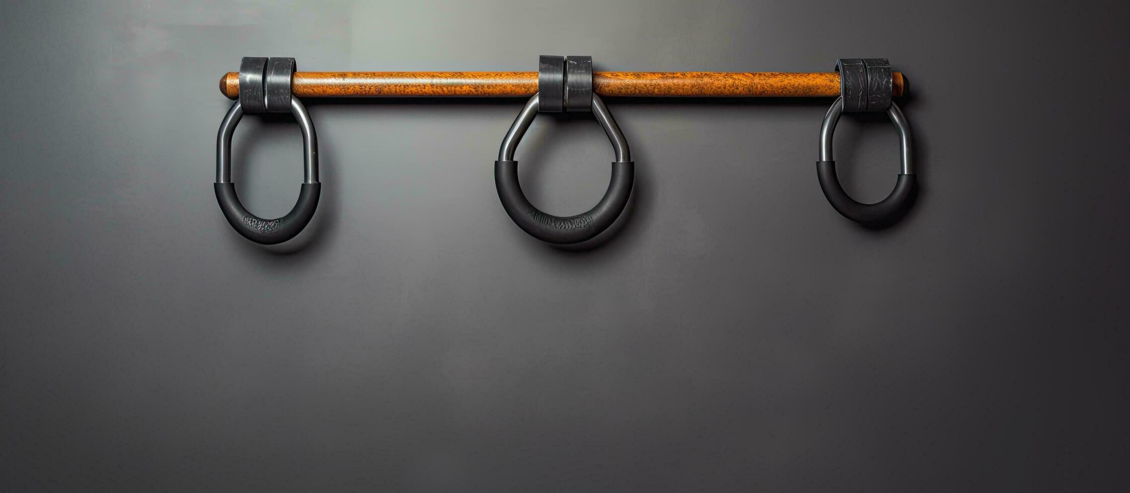 Photo of a pair of brown boots resting on a wall with copy space