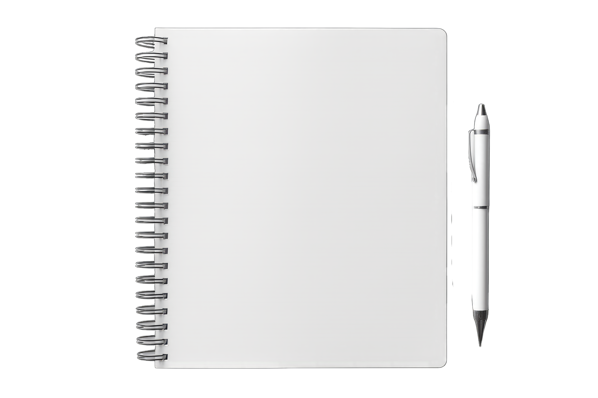 Realistic notebook mockup, notepad with blank cover and spread for your