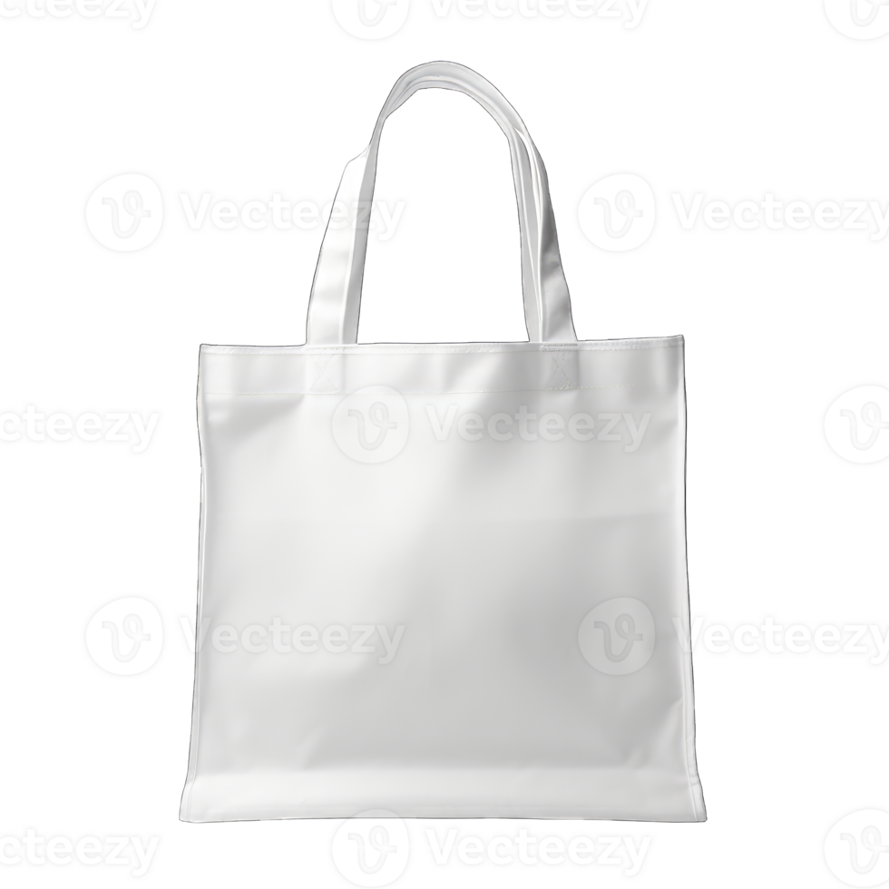 Tote bag canvas fabric for mockup blank template isolated on ...