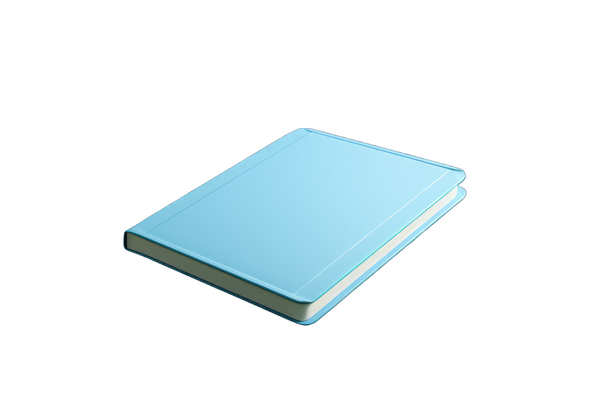 Realistic notebook mockup, notepad with blank cover and spread for your