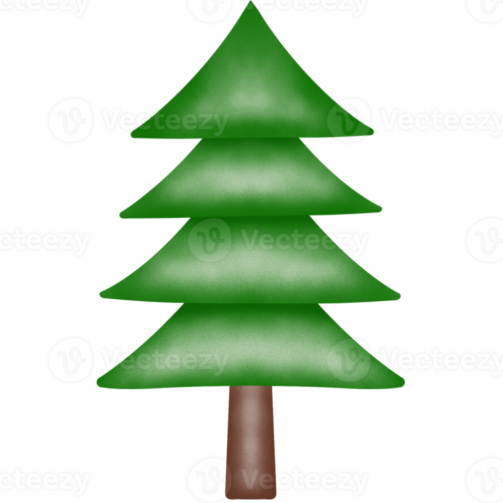 green christmas tree png