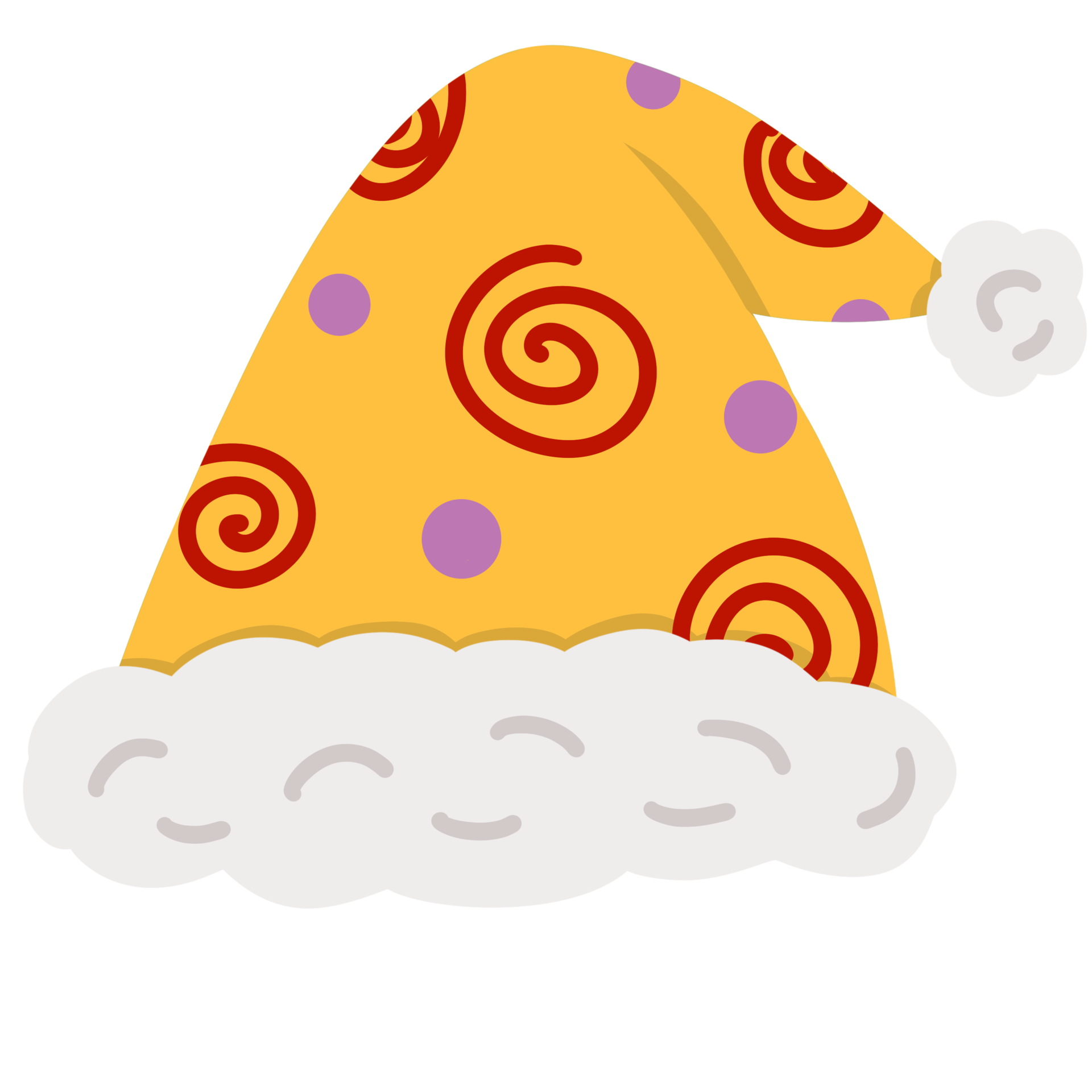 illustration-of-santa-hat-26860772-png