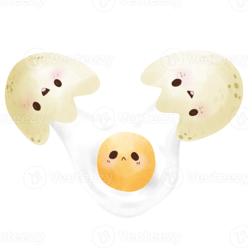 Character eggs set png