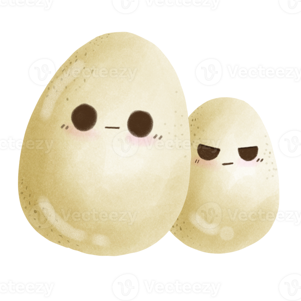 Character eggs set png