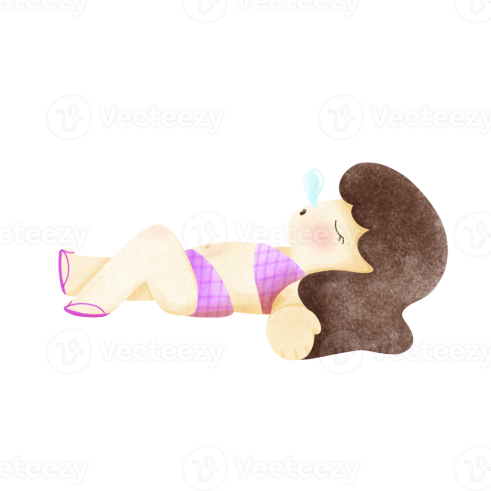 little girl by the sea png
