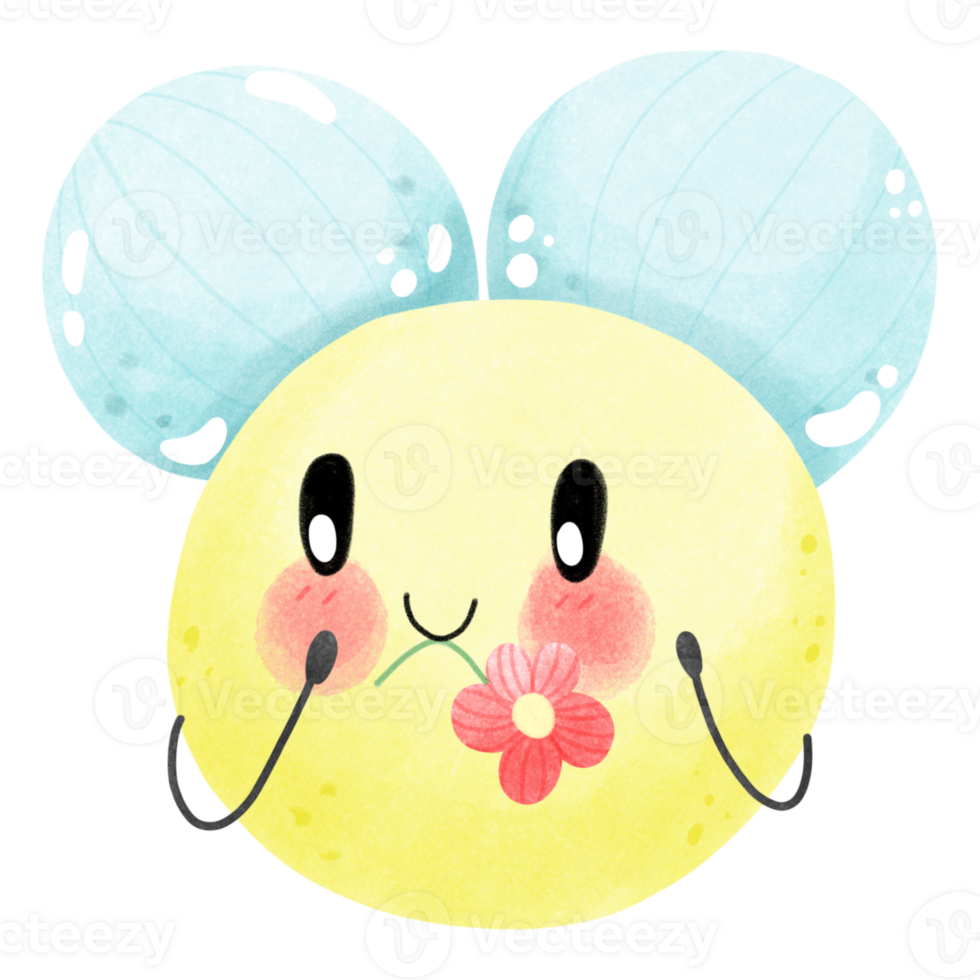 cute little bee png