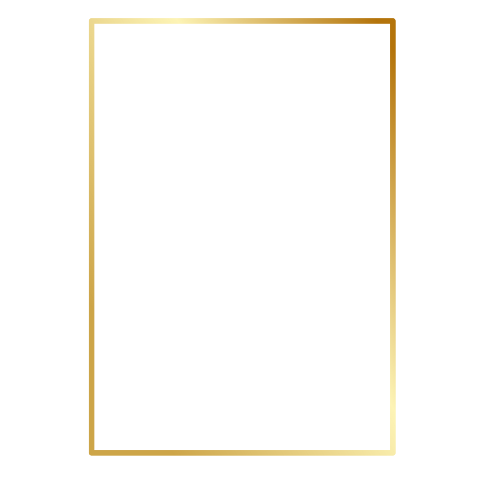 Gold frame border png