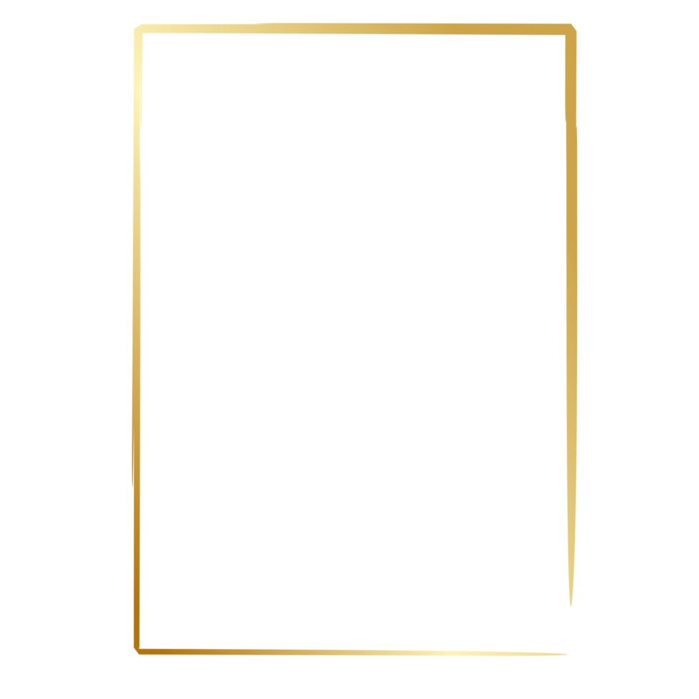 Gold frame border png