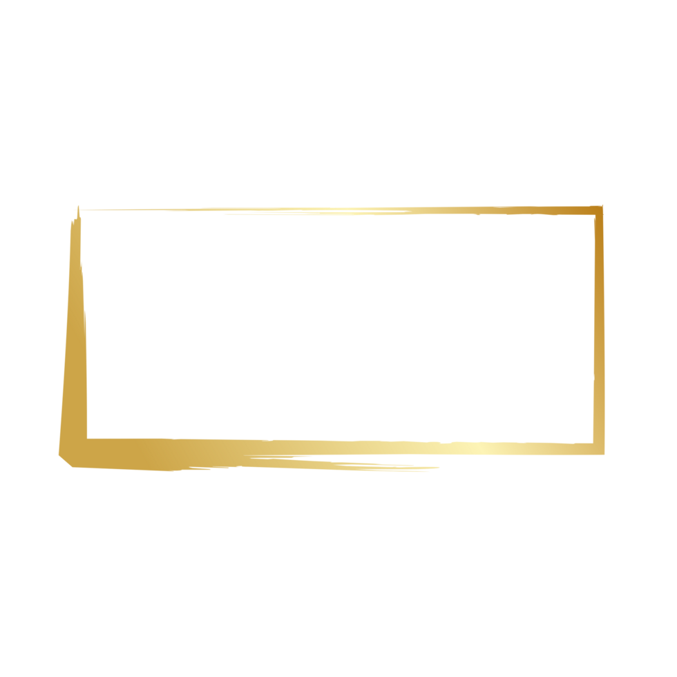 Gold frame border png