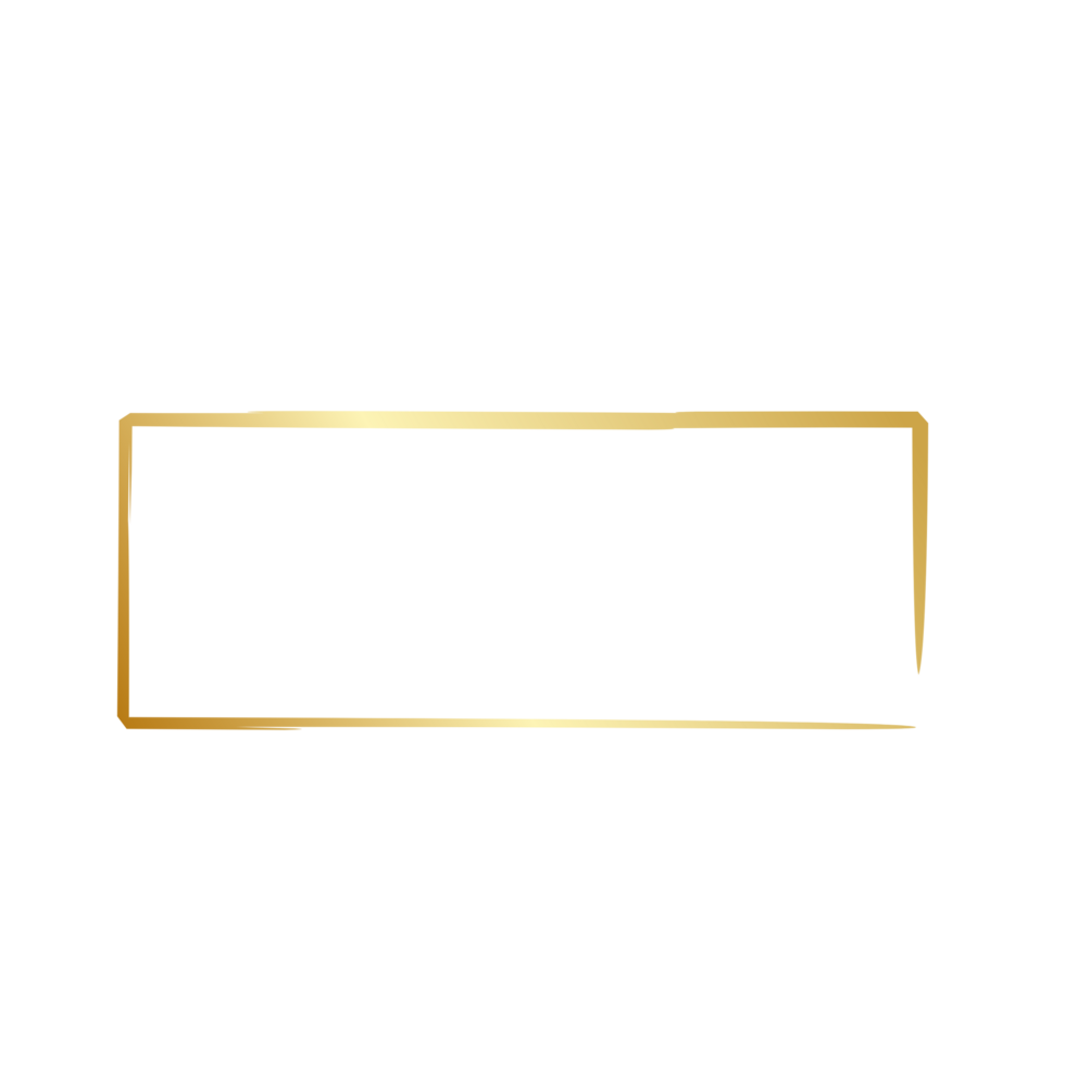 Gold frame border png