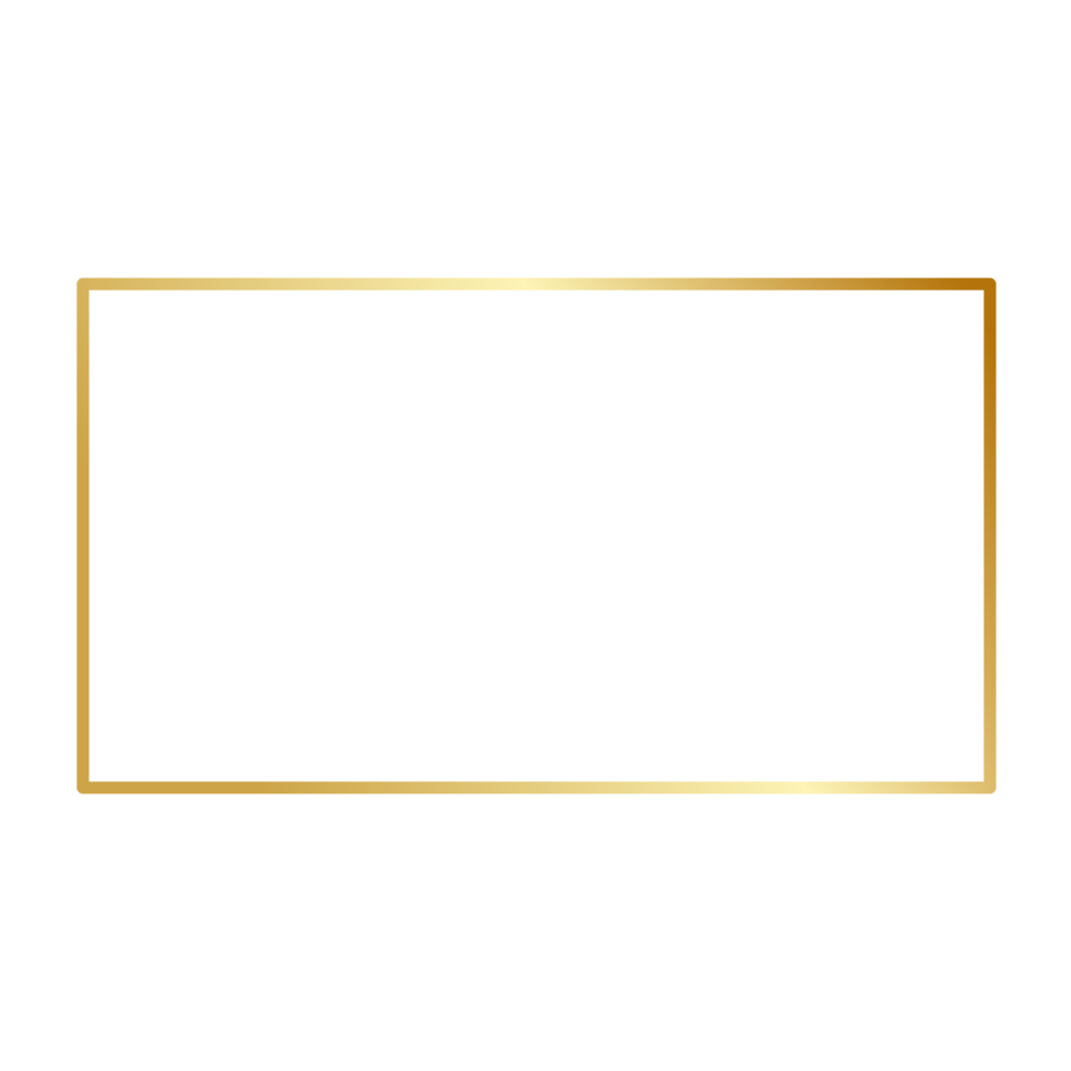 Gold frame border png