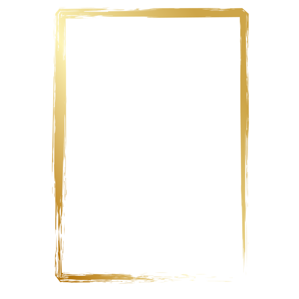 Gold Rahmen Rand png