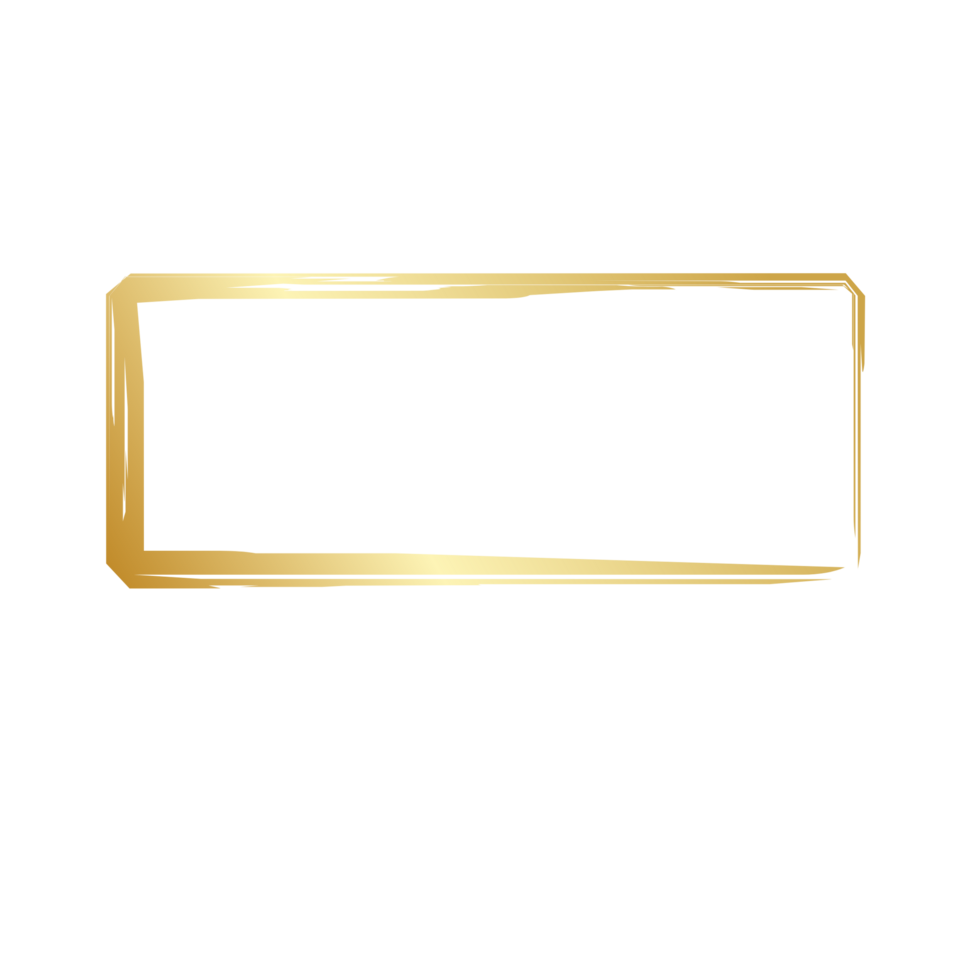 Gold frame border png