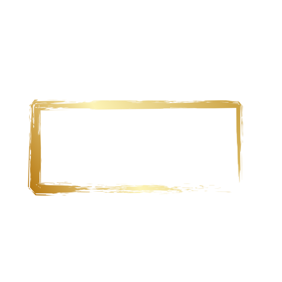 Gold frame border png
