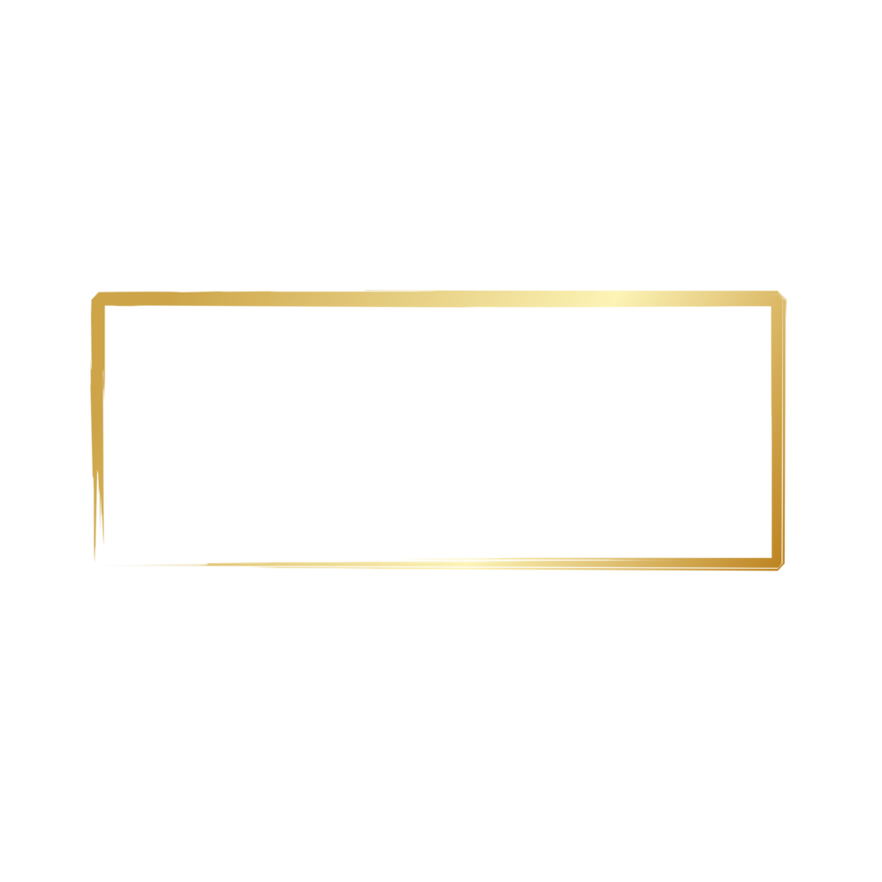 Gold frame border png