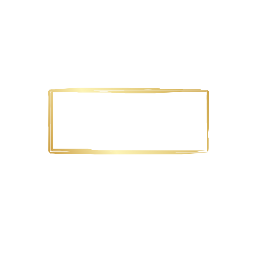 Gold frame border png