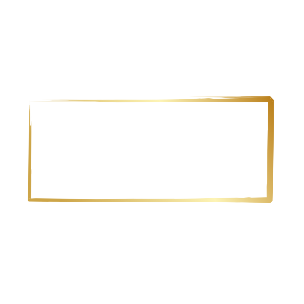 Gold frame border png