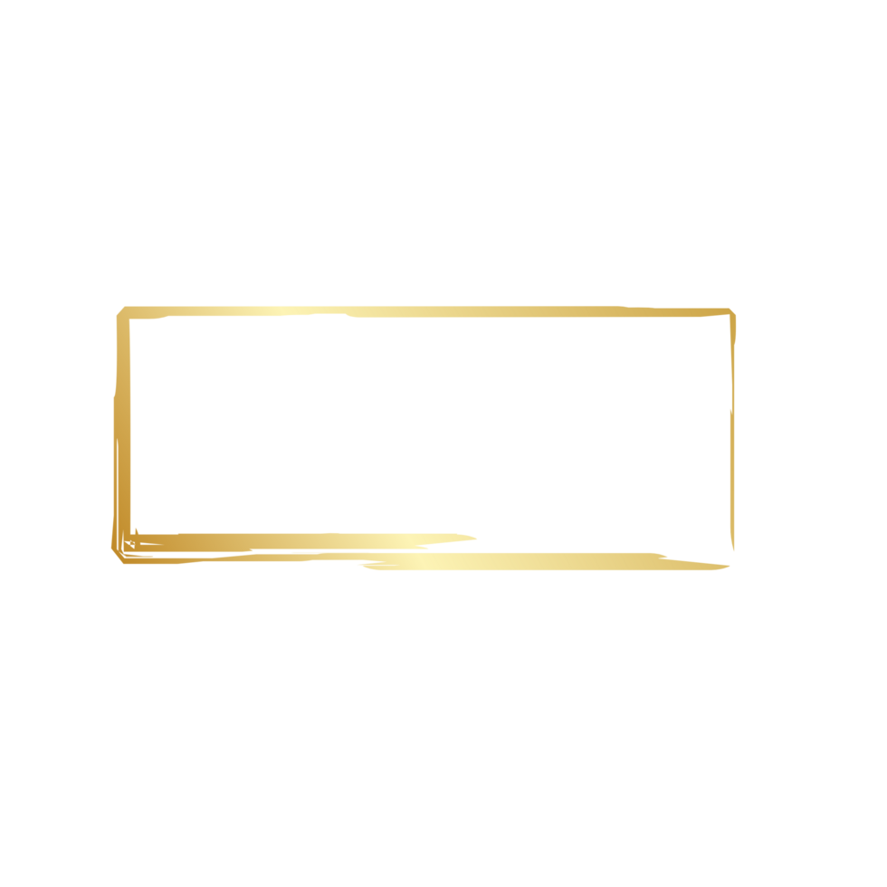 Gold frame border png