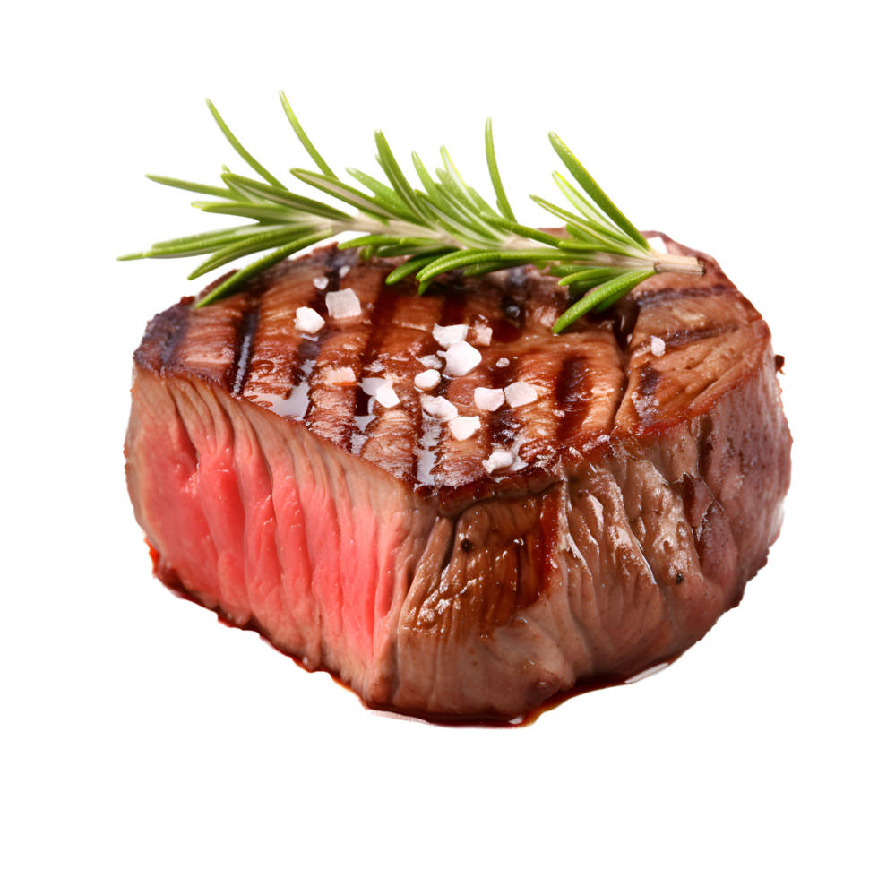 Steak Filet Abendessen Clip Art ai generiert png