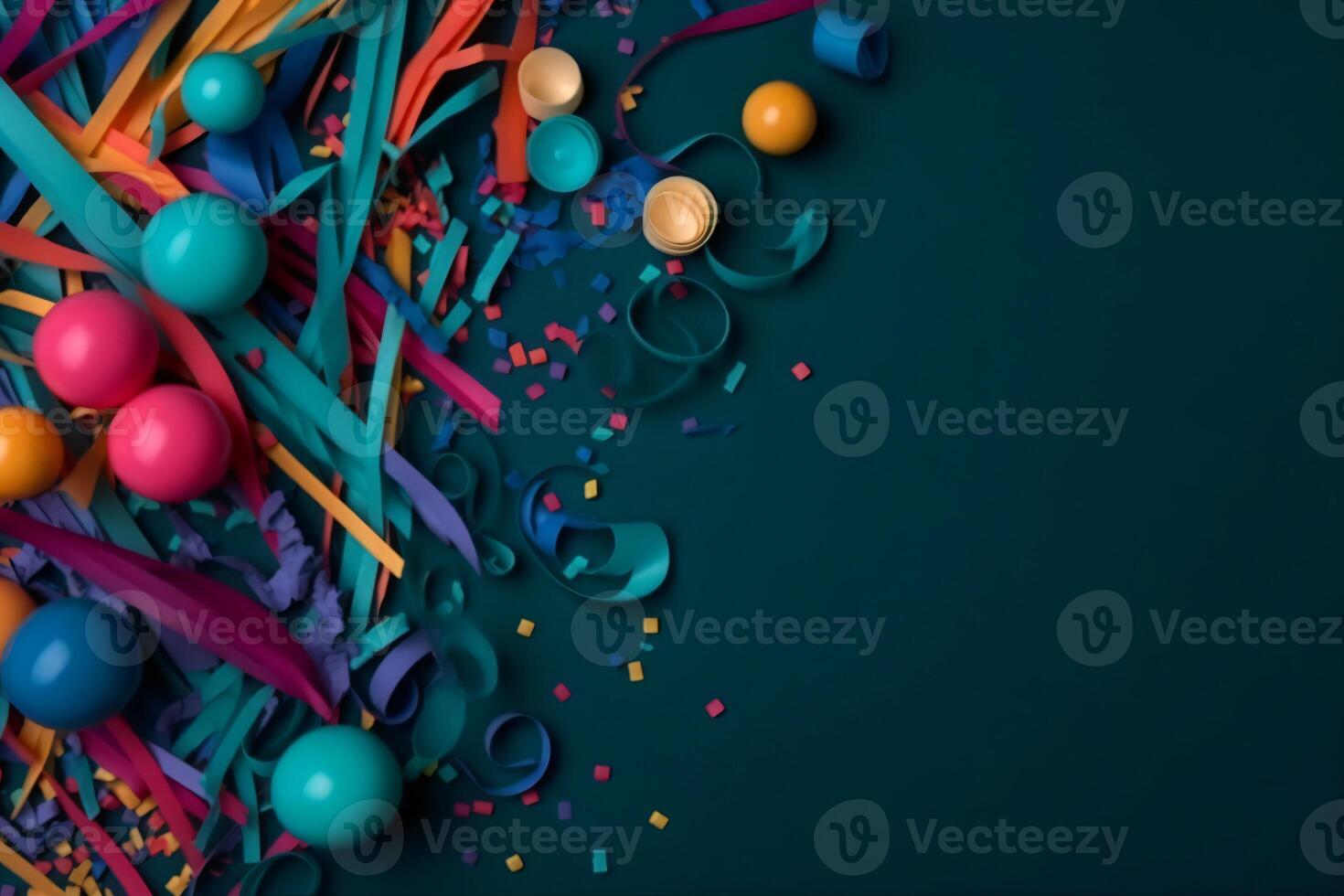 Happy birthday background with copy space photo