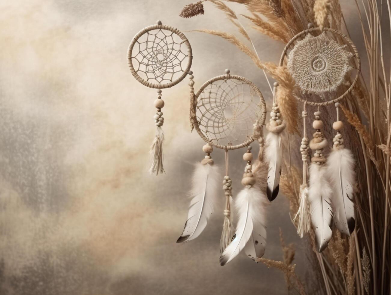 comercial minimalistic boho composition with copy space photo