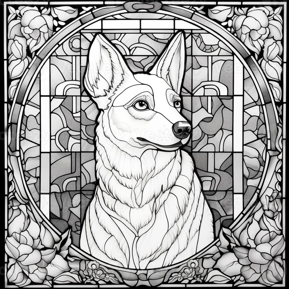stained-glass-dog-coloring-pages-26881313-stock-photo-at-vecteezy