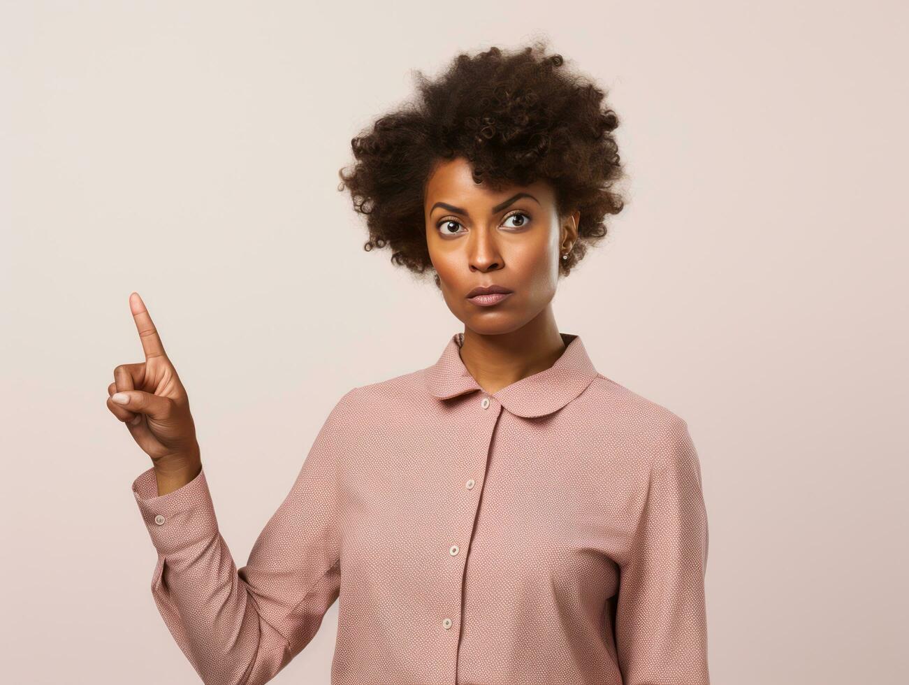 Black Lady Pointing Stock Photos, Images and Backgrounds for Free Download