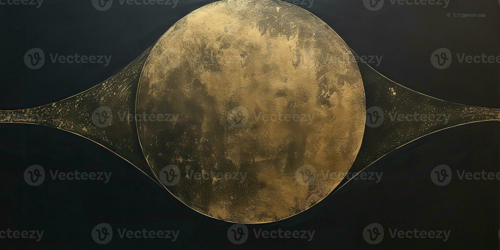 AI Generated. AI Generative. Minimal solar system planets poster. Galaxy space universe future adventure travel decoration background. Graphic Art photo
