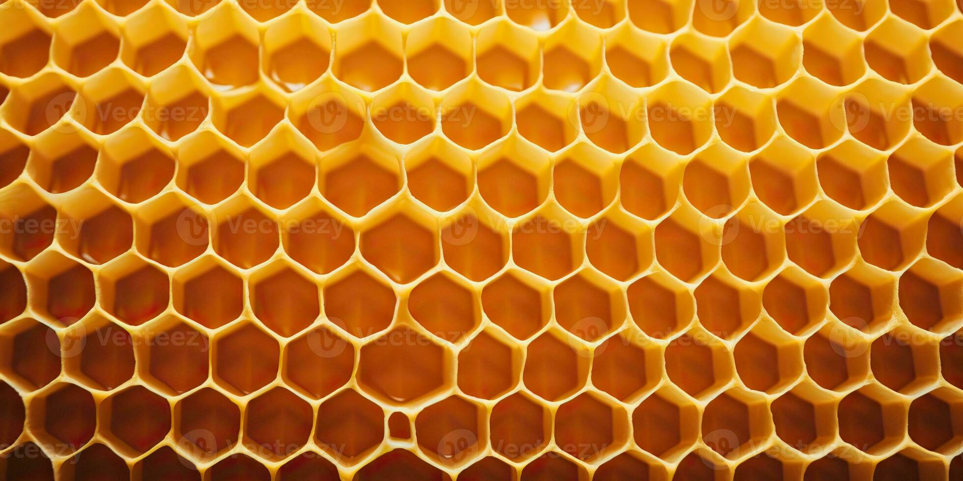 AI Generated. AI Generative. Hexagon honeycomb  texture background nature manvas mockup design wax decoration. Graphic Art photo