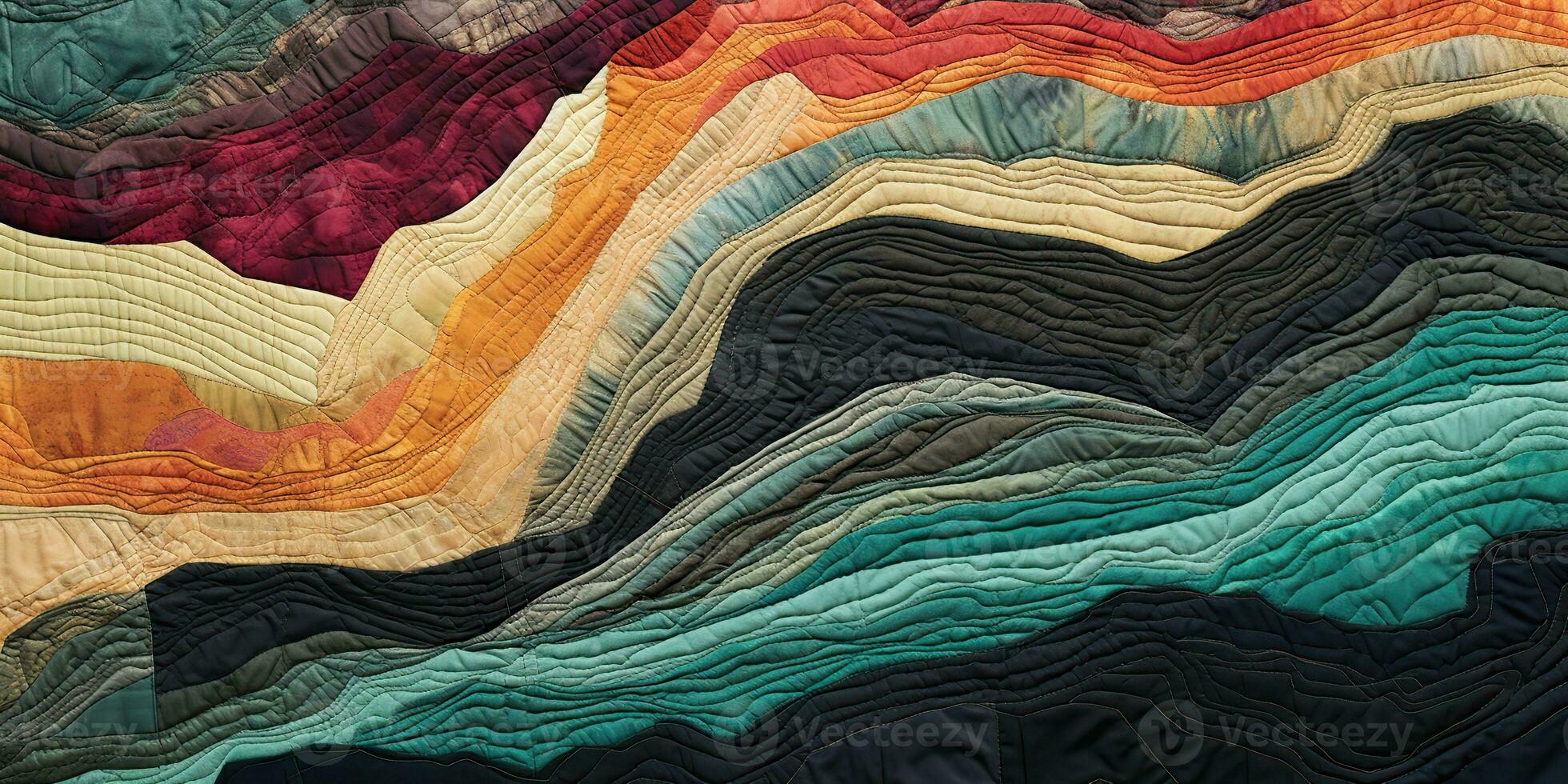 AI Generated. AI Generative. Abstract geometric texture pattern backgound surface watercolor draw paint graphic art. Graphic Art photo