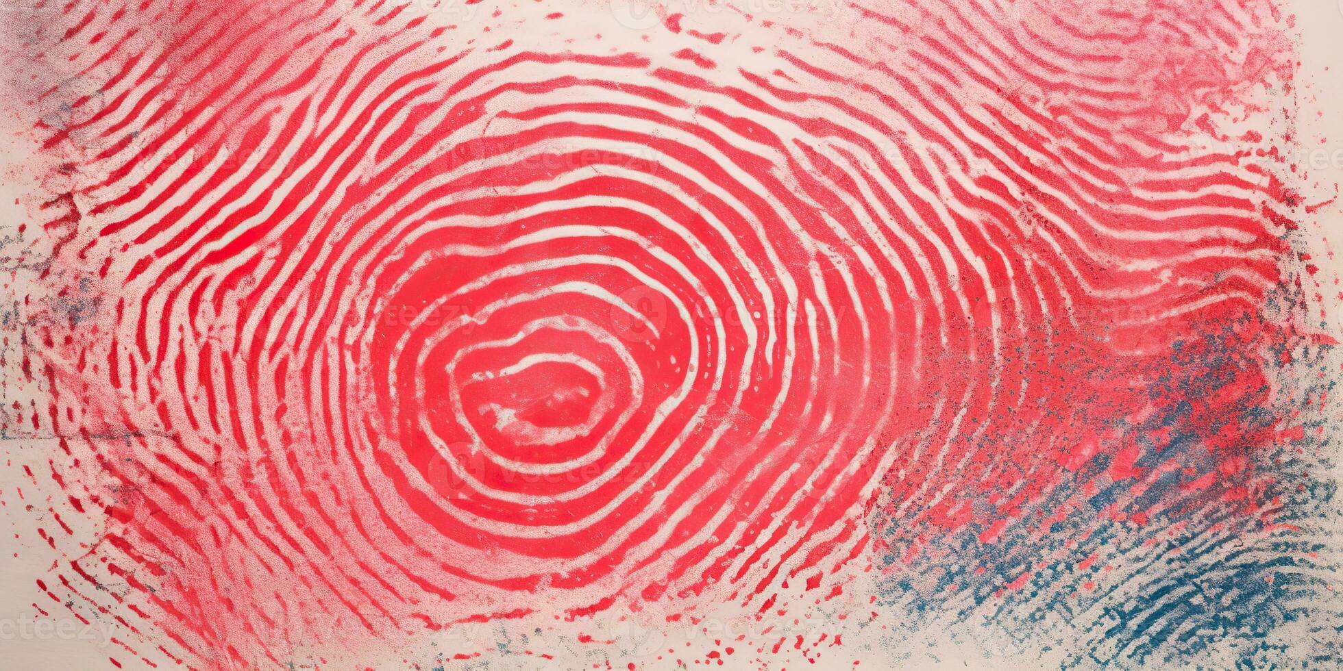 AI Generated. AI Generative. Finger print fingerprint abstract geometric pattern texture background decoration. Watercolor draw brush sketch ink art. Graphic Art photo