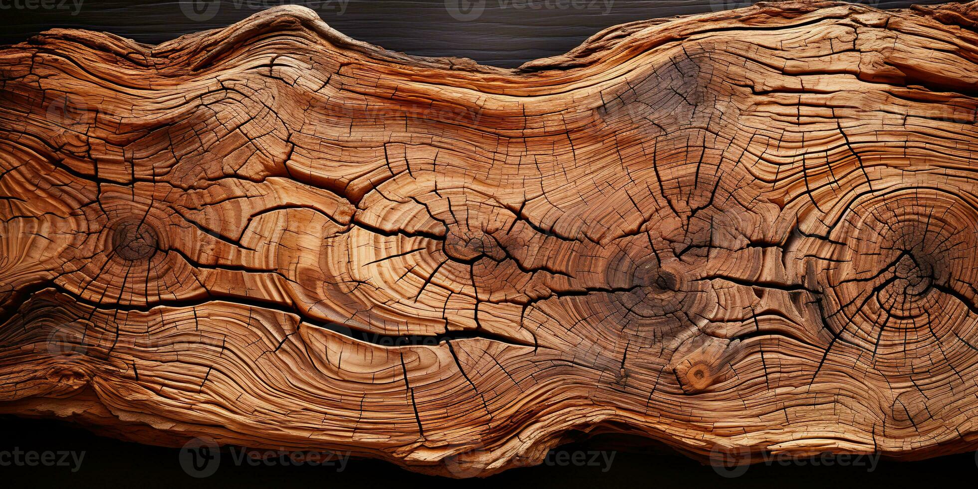 AI Generated. AI Generative. Old wooden table texture background surface. Nature decoration. Graphic Art photo